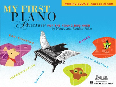 My First Piano Adventure Writing Book B - Piano by Faber/Faber Hal Leonard 420262