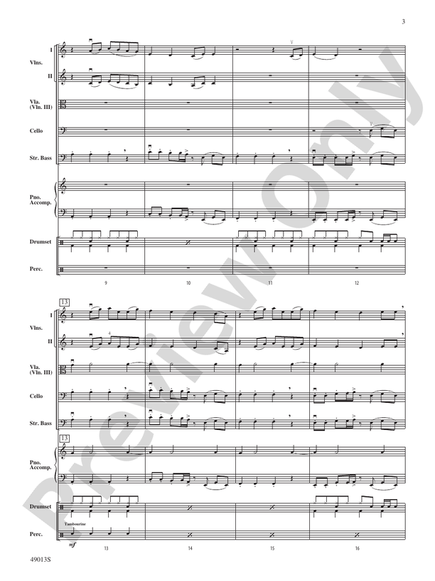 A Dua Lipa Duo - String Orchestra Conductor Score & Parts (Digital Download)