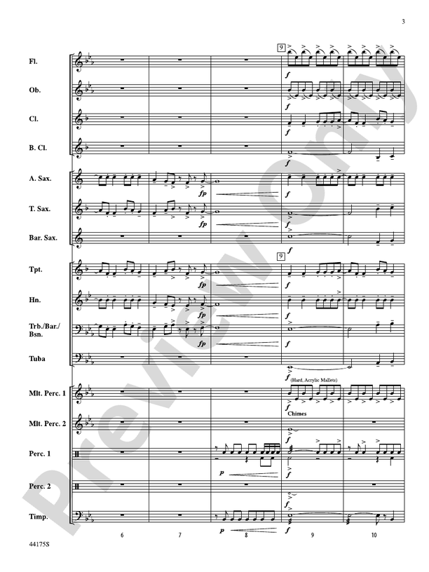 Skygazer Fanfare - Concert Band Conductor Score & Parts (Digital Download)