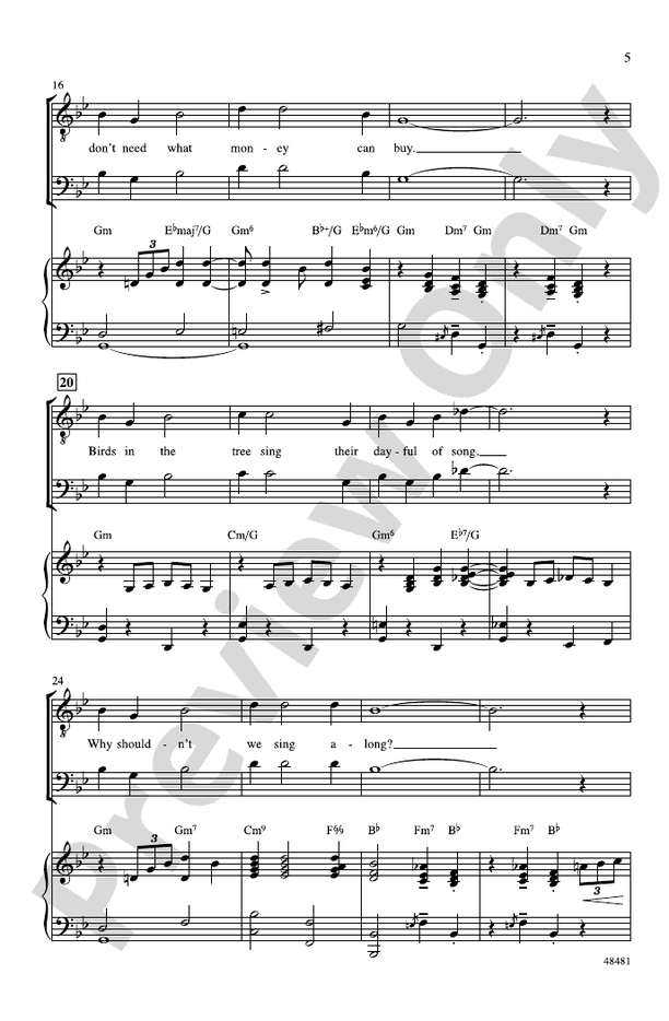 I Got Rhythm – TTBB Choral Octavo (Digital Download)