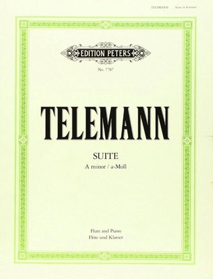 Telemann - Suite in Amin - Flute Peters EP7787