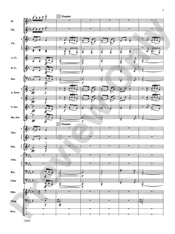 A Longford Legend - Concert Band Conductor Score & Parts (Digital Download)