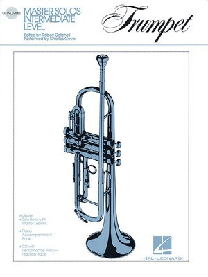 Master Solos Intermediate Level - Trumpet - Book/CD Pack - Various - Trumpet Linda Rutherford Hal Leonard /CD