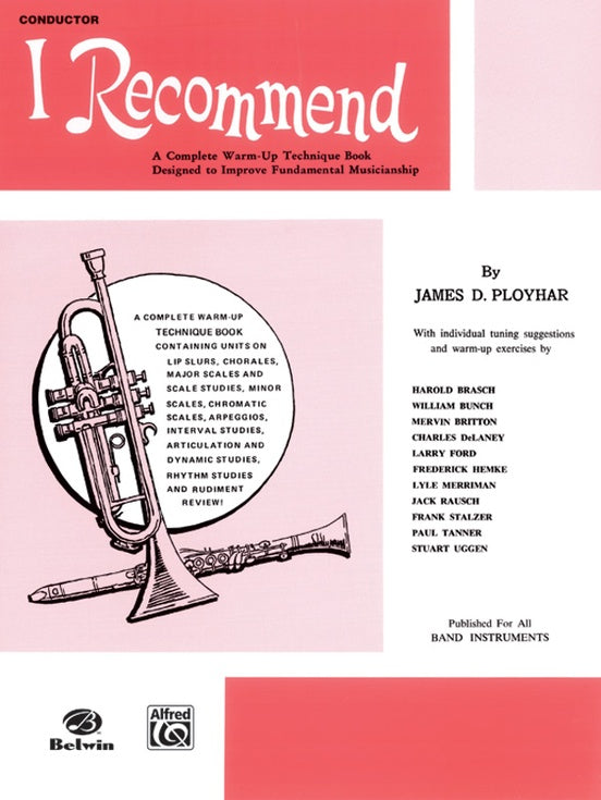 I Recommend B Flat Cornet / Trumpet - Ployhar