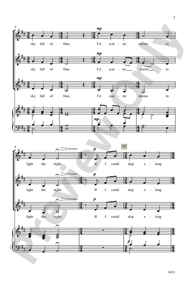 Dream with Me – 2-Part / SSA Choral Octavo (Digital Download)