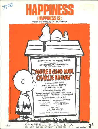 Happiness (from 'You're A Good Man Charlie Brown') - PVG (Digital Download)