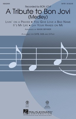 A Tribute to Bon Jovi - (Medley) - Mark Brymer Hal Leonard ShowTrax CD CD