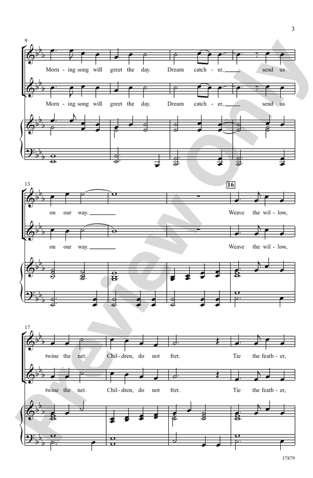 Dream Catcher – 2-Part Choral Octavo (Digital Download)