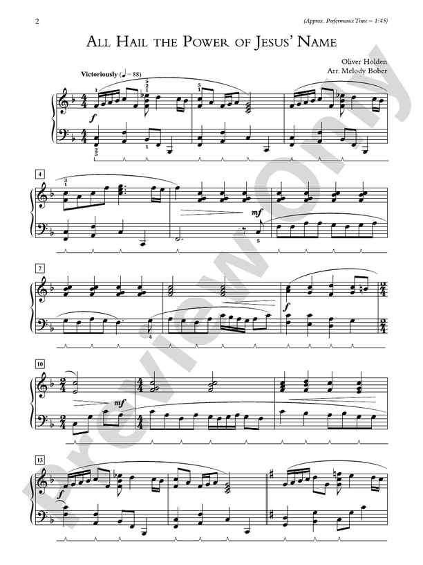 A Call to Worship: 10 Arrangements of Hymns That Inspire Devotion - Piano (Digital Download)