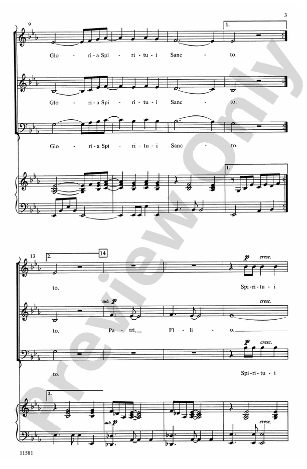 Cantate – 3-Part Mixed Choral Octavo (Digital Download)