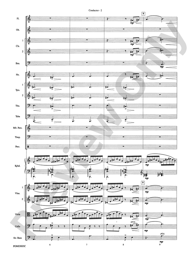 Harry Potter and the Chamber of Secrets, Themes from – Full Orchestra Conductor Score & Parts (Digital Download)