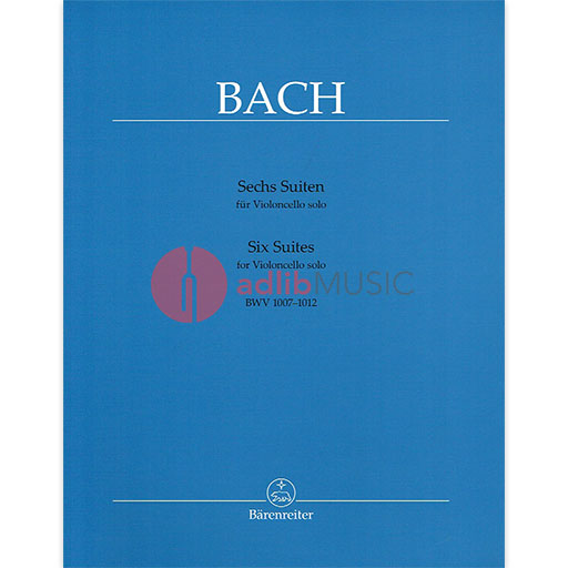 Six Suites for Cello BWV 1007-1012