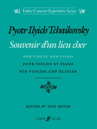 Souvenir D'un Lieu Cher Violin/Piano