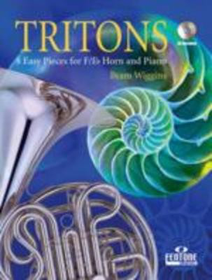 Tritons - 8 Easy Pieces for Horn and Piano - Bram Wiggins - French Horn|Eb Tenor Horn Fentone Music French Horn Solo /CD