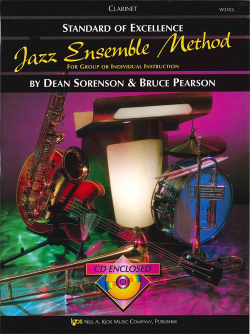 Standard Of Excellence Jazz Ensemble Method - Clarinet Book W31CL