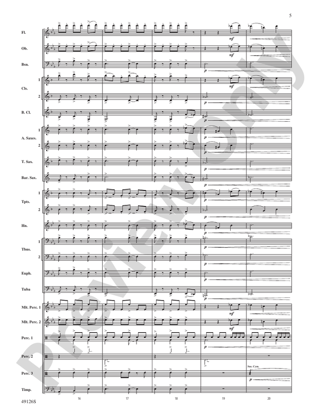In a Christmas Mood - Concert Band Conductor Score & Parts (Digital Download)