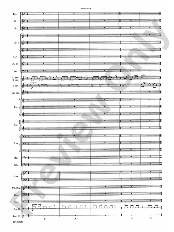 Northwoods: Of Might and Mettle - Concert Band Conductor Score & Parts (Digital Download)