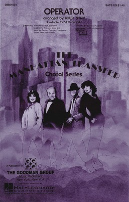 Operator - William Spivery - SSA Kirby Shaw Hal Leonard Octavo