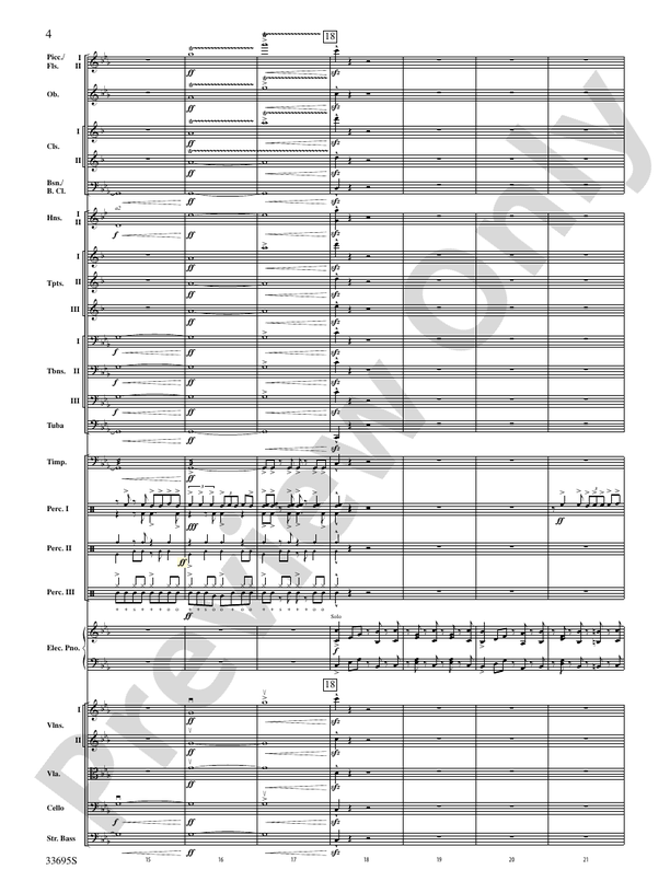 Danzas Cubanas – Full Orchestra Conductor Score & Parts (Digital Download)
