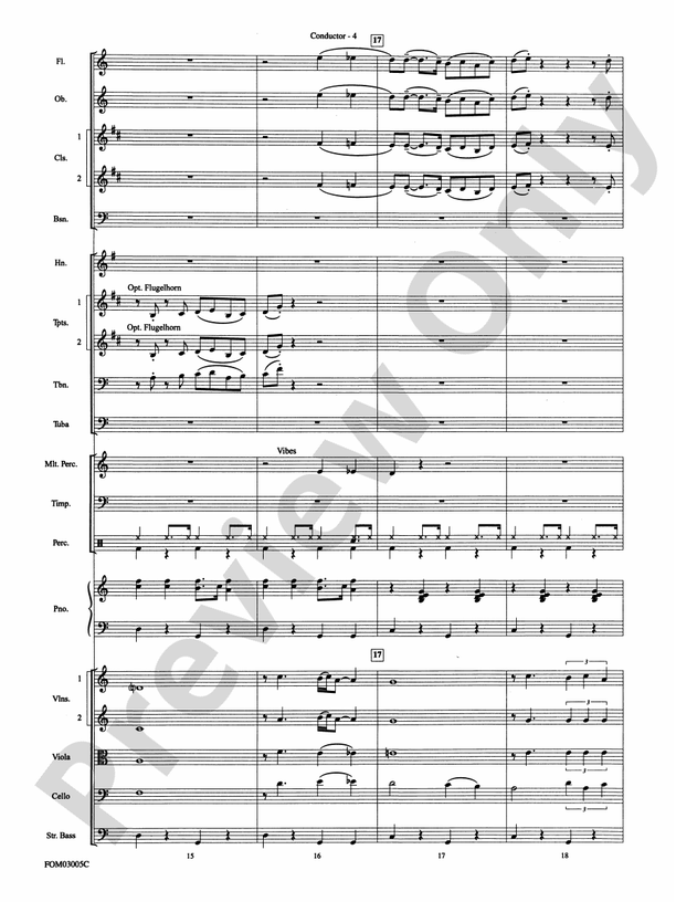 New York, New York, Theme from - Full Orchestra Conductor Score & Parts (Digital Download)