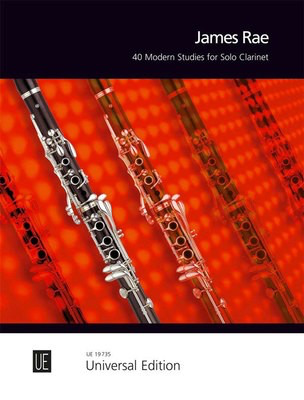 Rae - 40 Modern Studies - Clarinet Solo Universal UE19735