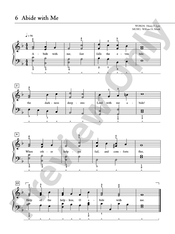 The Piano Student's Hymnal: 30 Hymns - Piano (Digital Download)