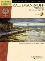 Rachmaninoff - Preludes Op3 & Op23 - Piano Solo/CD Schirmer 296858