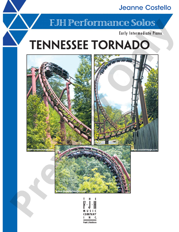 Tennessee Tornado - Piano (Digital Download)