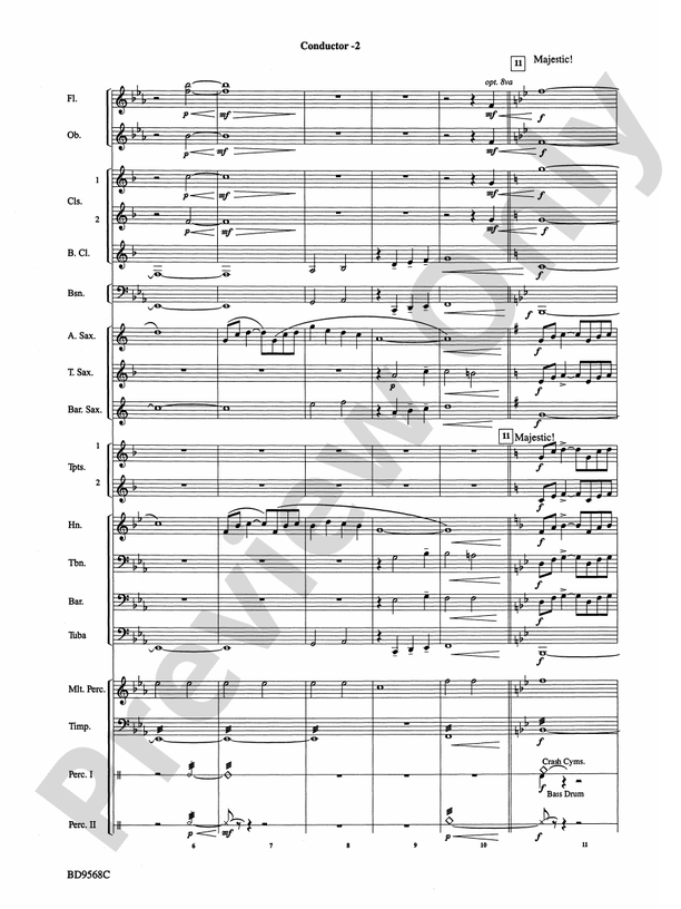 At the Crossroads - Concert Band Conductor Score & Parts (Digital Download)