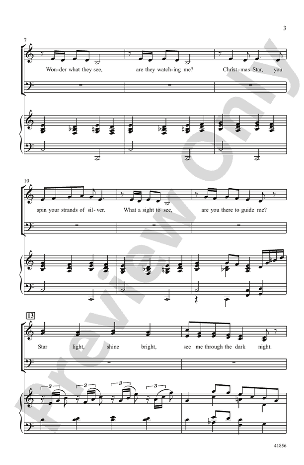 Christmas Star – SAB Choral Octavo (Digital Download)