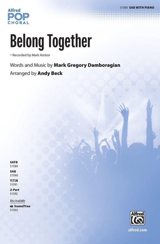 Belong Together - SAB Choral Octavo (Digital Download)