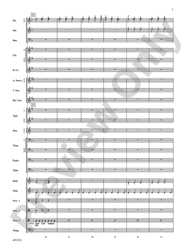 Spirit of the Dauntless - Concert Band Conductor Score & Parts (Digital Download)