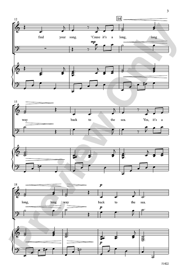 Little River - 3 Part Mixed Choral Octavo (Digital Download)