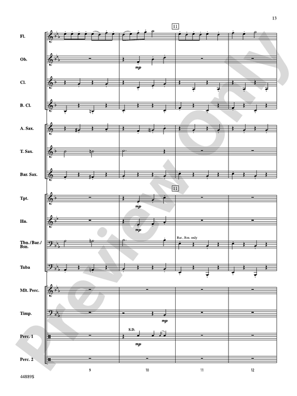 Three Miniature Nutcrackers - Concert Band Conductor Score & Parts (Digital Download)