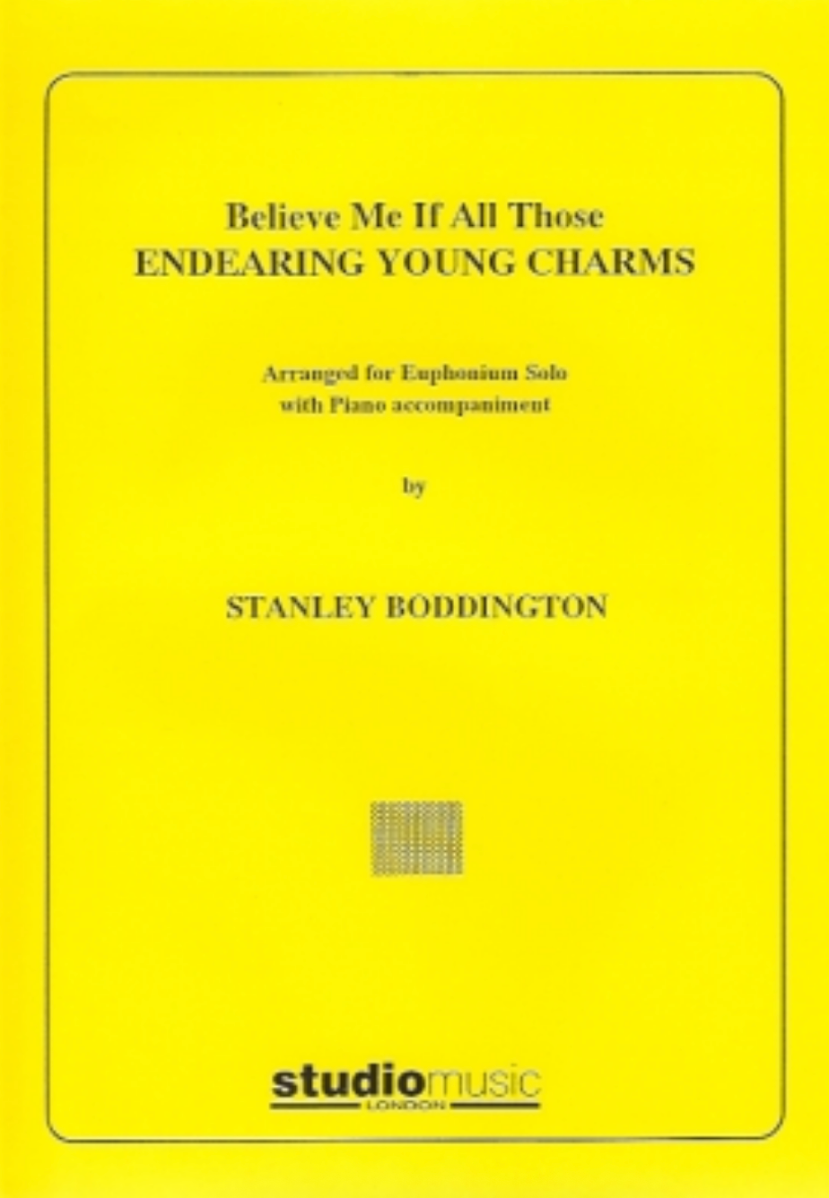 Believe Me If All Those Endearing Young Charms – Boddington – Euphonium – Studio