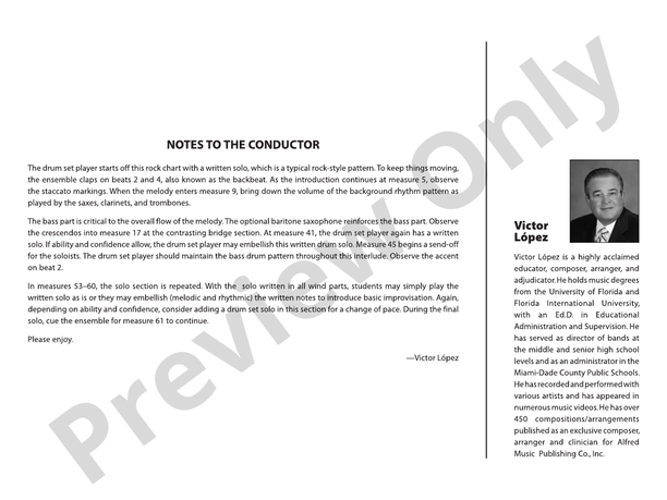 Rock the House - Jazz Ensemble Conductor Score & Parts (Digital Download)