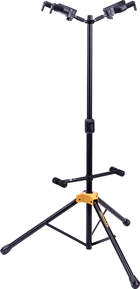 Guitar Stand - Hercules Double Auto-Grab Guitar Stand