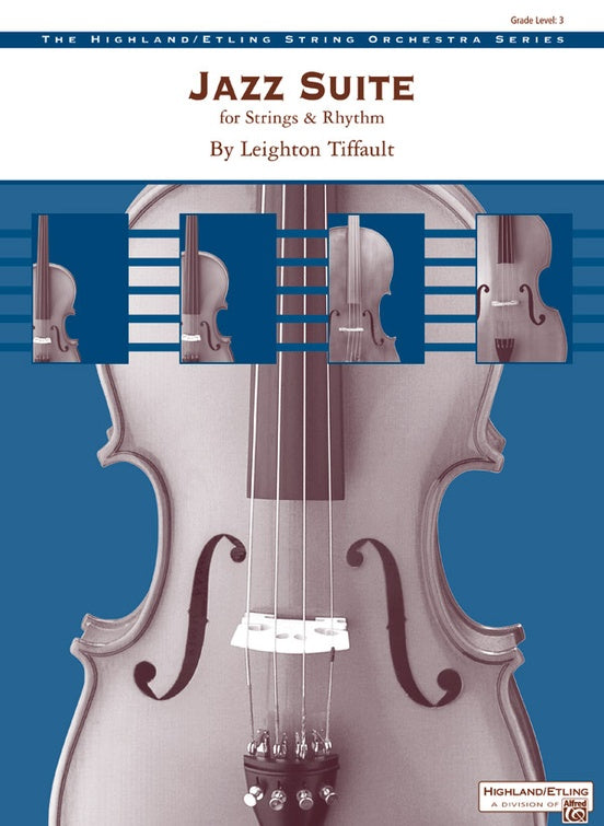Jazz Suite for Strings and Rhythm – String Orchestra Conductor Score & Parts (Digital Download)