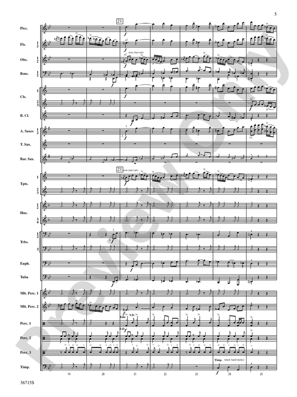 See Rock City - Concert Band Conductor Score & Parts (Digital Download)