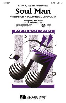 Soul Man - SATB Mac Huff Hal Leonard Choral Score Octavo