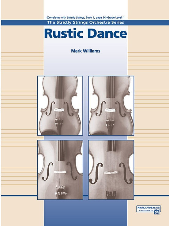 Rustic Dance – String Orchestra Conductor Score & Parts (Digital Download)