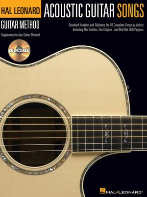 Acoustic Guitar Songs - Guitar Hal Leonard Guitar TAB /CD