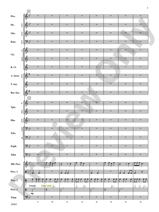 J.S. Jig - Concert Band Conductor Score & Parts (Digital Download)