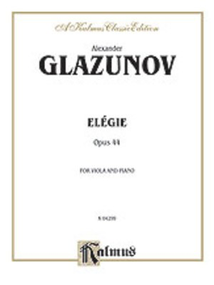 Elegie Opus 44 Viola/Piano