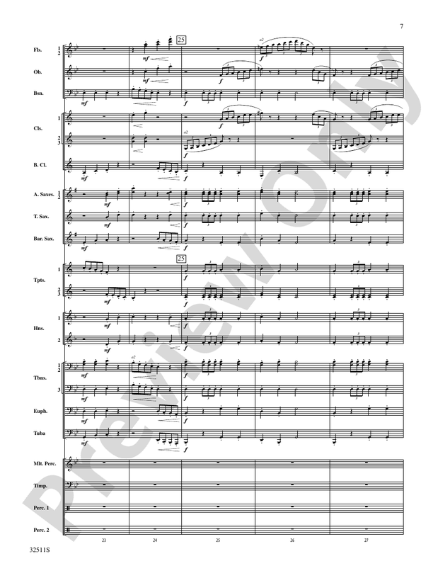 Scenes from The Nutcracker - Concert Band Conductor Score & Parts (Digital Download)