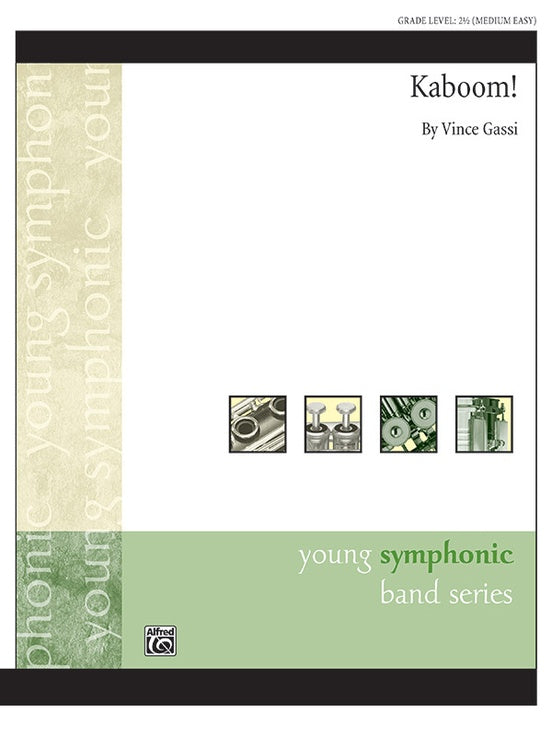 Kaboom! - Concert Band Conductor Score & Parts (Digital Download)
