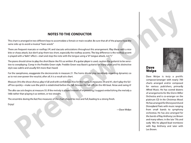 Just in Time - Jazz Ensemble Conductor Score & Parts(Digital Download)