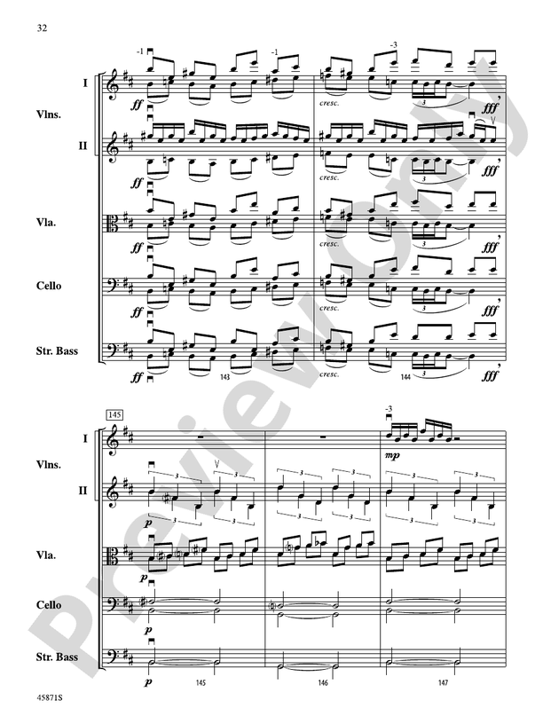 Hemispheres - String Orchestra Conductor Score & Parts (Digital Download)