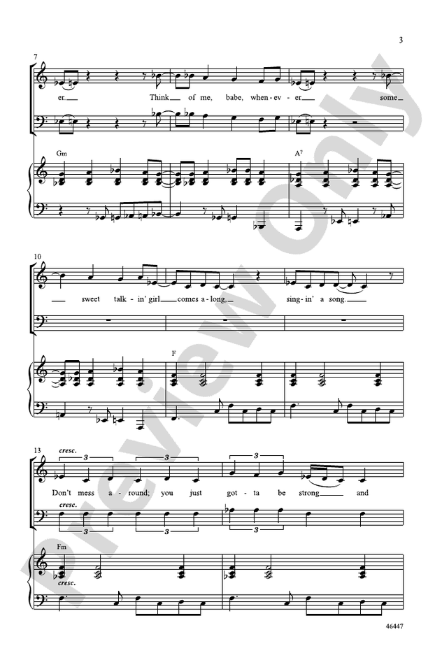 Love Will Keep Us Together – SAB Choral Octavo (Digital Download)