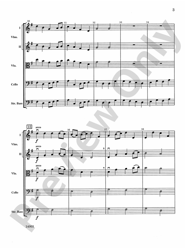 The Gypsy Rover – String Orchestra Conductor Score & Parts (Digital Download)